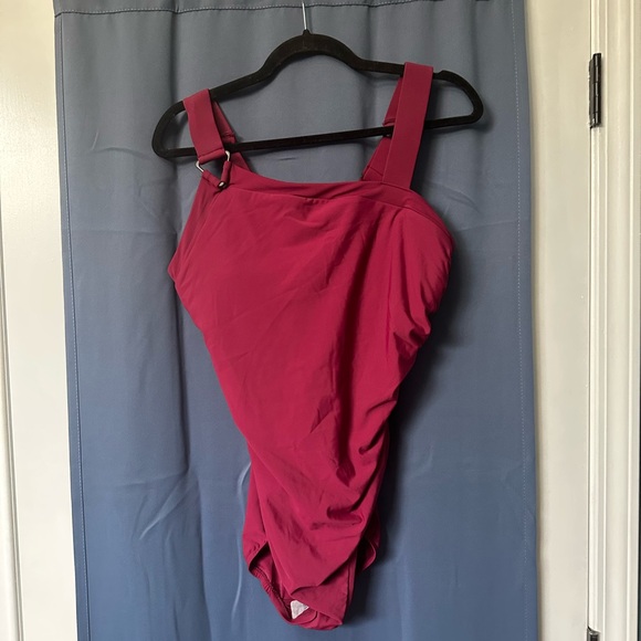 Aqua Green One Piece Swimsuit - Picture 3 of 9